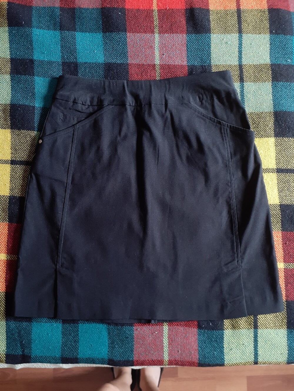 Classic Black Women's A-Line Skirt